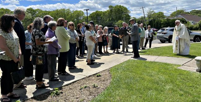 Blessing+Dedication Peace Pole 2025